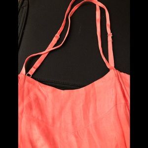 Silky sexy short dress or long top.